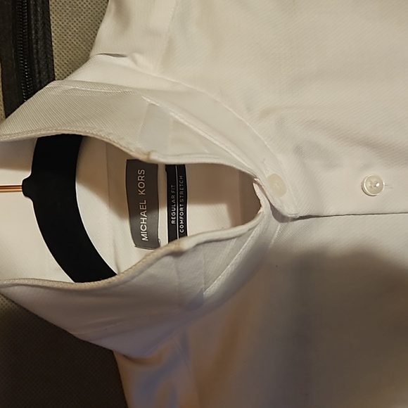 NWOT MICHAEL KORS M DRESS SHIRT - Picture 2 of 3